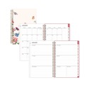 Notebooks & Pads | Blue Sky 140196 8 in. x 5 in. 12-Month (Jan-Dec 2026) Fly By Frosted Weekly/Monthly Planner - Blush/Pink Cover image number 0