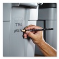 Washable Markers | Sharpie 2089 Peel-Off China Markers - Black (1-Dozen) image number 3