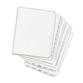 Dividers & Tabs | Avery 11959 11 in. x 8.5 in. 25-Tab Blank Tab Legal Exhibit Index Divider Set - White (1-Set) image number 3