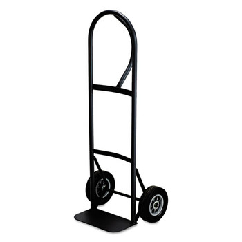 Safco 4071 16 x 16.25 x 51.5 Tuff Truck 400 lb Capacity Economy Truck - Black Enamel