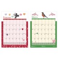 Bulletin Boards | House of Doolittle 3395 12-Month (July to June): 2025 to 2026 12 in. x 16.5 in. Illustrated Seasons Artwork Academic Year Recycled Seasonal Wall Calendar image number 4