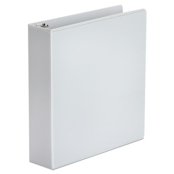 Universal UNV20982PK 2 in. Capacity 11 in. x 8-1/2 in. 3 Rings Economy Round Ring View Binder - White (6/Pack)