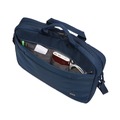 Office Accessories | Case Logic 3203987 14.6 in. x 2.8 in. x 13 in. Advantage Laptop Attache for 14 in. Devices - Dark Blue image number 2
