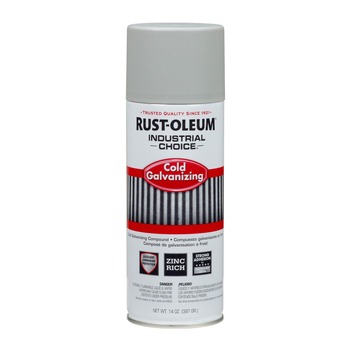 Rust-Oleum RST1685830CT Industrial Choice 14 oz Galvanizing Metallic Compound Spray (6/Carton)