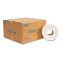 Toilet Paper | Morcon Paper M99 3.3 in. x 1,000 ft 2-Ply Septic Safe Bath Tissue - Jumbo White (12/Carton) image number 0