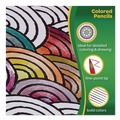 Pencils | Crayola 684012 3.3 millimeter 2B Long-Length Colored Pencil - Assorted Lead and Barrel Colors (1-Set) image number 7
