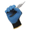 Disposable Gloves | Ansell 40225 G40 220 mm Length Foam Nitrile Coated Gloves - Small/Size 7 Blue (12/Pack) image number 3