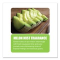 Odor Control | Big D Industries 062100 Diamond 3D Urinal Screen - Melon Mist Scent/Clear (6/Carton) image number 4