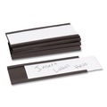 Label & Badge Holders | U Brands 5160U00-15 6 x 2 Magnetic Card Holders - Black (10/Pack) image number 2