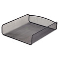 Office Filing Cabinets & Shelves | Safco 3272BL 9.25 in. x 11.75 in. x 2.5 in. 1 Section Letter Size Files Onyx Desk Tray - Black image number 0