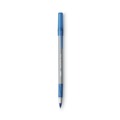 Pens | BIC GSMG361-BE Round Stic Grip Xtra Comfort Medium 1.2 mm Stick Easy-Glide Ballpoint Pen Value Pack - Blue Ink/Gray/Blue Barrel (36/Pack) image number 2