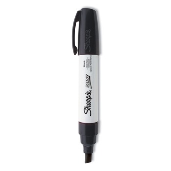 Sharpie 35564 Permanent Paint Marker - Extra-Broad Chisel Tip/Black