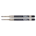 Pens | Parker 1950362 Parker Medium Conical Tip Retractable Gel Ink Roller Ball Pens Refill - Black Ink (2/Pack) image number 0