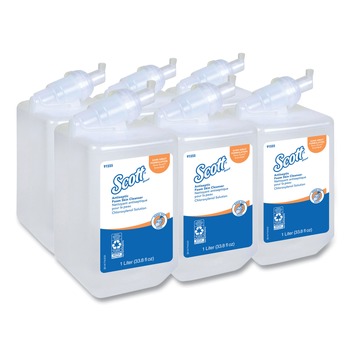 HAND SANITIZERS | Scott 91555 1000 mL Refill Antiseptic Foam Skin Cleanser - Unscented (6/Carton)