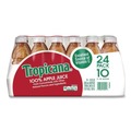 Snacks | Tropicana TRO00029 10 oz. Bottle 100 Percent Juice - Apple (24/Carton) image number 1