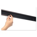 Easels | MasterVision EA2300045 22.5 in. x 42 in. Basic Tripod Melamine Presentation Easel - White/Black image number 5