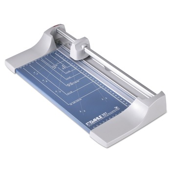 Dahle 507 8.25 x 17.38 Rolling/Rotary 7-Sheet Paper Trimmer/Cutter