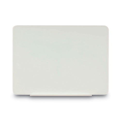 White Boards | MasterVision GL110101 60 in. x 48 in. Magnetic Glass Dry Erase Board - Opaque White image number 0