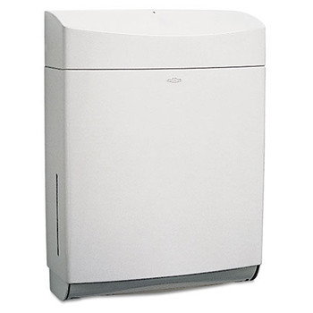 Bobrick B-5262 Matrix Series 11.5 in. x 4.75 in. x 15.25 in. Surface-Mounted Paper Towel Dispenser - Gray