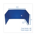 Office & Office Supplies | Flipside 61849 48 in. x 18 in. Study Carrel - Assorted Colors (24/Pack) image number 2