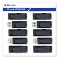 Office Electronics & Batteries | Verbatim 70893 32 GB Store 'n' Go USB Flash Drive Business Bulk - Black (10/Pack) image number 3