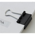 Binding Spines & Combs | Universal UNV10199VP3 Binder Clip Value Pack - Mini, Black/Silver (36/Pack) image number 3