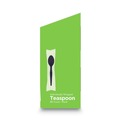 Cutlery | Dixie TM5W540 Grab-N-Go Wrapped Teaspoons - Black (90/Pack) image number 5