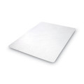 Office Chair Mats | Deflecto CM2E442FCOM 46 x 60 EconoMat All Day Use Chair Mat for Hard Floors - Clear image number 1