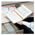 File Folders | Smead 19091 Eight SafeSHIELD Fasteners 2/5-Cut Tabs 3 Dividers Legal Size Pressboard Classification Folders - Gray-Green (10/Box) image number 4