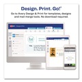 Labels | Avery 06572 2 in. x 2.63 in. Permanent ID Labels with Sure Feed Technology - White (15/Sheet, 15 Sheets/Pack) image number 7