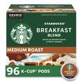 Coffee | Starbucks 12433992 Coffee K-Cups - Breakfast Blend (96/Carton) image number 0