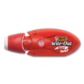 Just Launched | BIC WOMTP21 Wite-Out Mini Twist 0.2 in. x 314 in. Non-Refillable Correction Tape - Blue/Fuchsia Applicators (2/Pack) image number 2