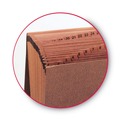 File Jackets & Sleeves | Smead 70367 TUFF 1/15-Cut Tab 1 to 31 Expanding Wallet with Elastic Cord Closure - Letter, Redrope image number 8