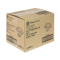  | Pactiv Corp. YLS1FR 0.5 oz. to 1 oz. Plastic Portion Cup Lid - Clear (2500/Carton) image number 1