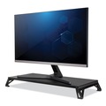 Office Electronics & Batteries | Allsop 32511 24 in. x 11 in. x 2 in. to 3 in. Supports 30 lbs. Lo Riser Monitor Stand for 32 in. Monitors - Black image number 2