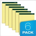 Notebooks & Pads | TOPS 63376 Docket 8.5 in. x 11.75 in. Ruled Pads - Narrow, Canary-Yellow (100 Sheets/Pad, 6 Pads/Pack) image number 6
