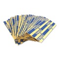 Retail Store Supplies | CONTROLTEK 560043 2 Dollar Nickels Flat Tubular Coin Wrap - Blue (1000/Box) image number 0