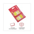 Page Flags | Universal UNV99006 Page Flags - Yellow (50 Flags/Dispenser, 2 Dispensers/Pack) image number 6