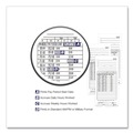 Clocks | Acroprint 01-0285-200 ATR480 Digital Display Time Clock and Accessories Bundle - White/Charcoal image number 4