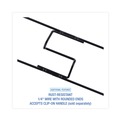 Just Launched | Boardwalk BWK1424 24 in. x 5 in. Zinc Plated Clip-On Dust Mop Frame image number 3