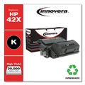Back to School Sale | Innovera IVR83042X 20000 Page-Yield Remanufactured High-Yield Toner Replacement for 42X (Q5942X) - Black image number 1