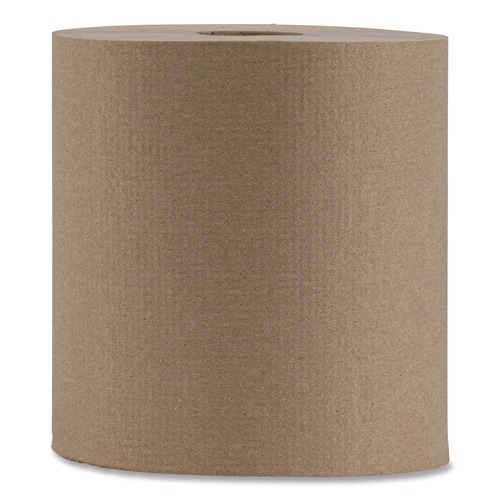 Just Launched | Boardwalk B6256 NonPerforated 1-Ply 800 ft. Hardwound Paper Towels - Natural (6/Carton) image number 0