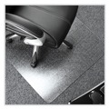 Office Chair Mats | Floortex ER1115227ER Cleartex Ultimat 60 in. W x 48 in. L Polycarbonate Chair Mat for High Pile Carpets - Clear image number 7
