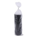 Cups and Lids | Boardwalk BWKHOTBL8 Plastic Hot Cup Lids for 8 oz. Hot Cups - Black (1000/Carton) image number 2