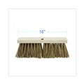 Brooms | Boardwalk BWK71160 6.25 in. Palmyra Fiber Bristles 16 in. Brush Street Broom Head - Brown image number 2