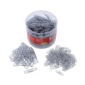 Paper Clips | Universal UNV21001 Plastic-Coated Paper Clips - Assorted Sizes Silver (1000/Pack) image number 5