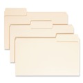 File Folders | Smead 15401 1/3-Cut Tabs Legal Size 14-pt SuperTab Top Tab File Folders - Manila (50/Box) image number 0