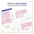 Copy & Printer Paper | Avery 05881 2 in. x 3.5 in. Color Laser Print-to-the-Edge Microperf Business Cards with Sure Feed Technology - White (160/Pack) image number 6