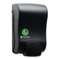 Paper Towels and Napkins | San Jamar SF900REBK 900 mL 5.5 in. x 4.5 in. x 9.25 in. ecoLogic Rely Manual Foam Soap and Sanitizer Dispenser - Black image number 1