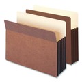 Just Launched | Smead 73274 5-1/4 in. Expansion Straight Tab File Pocket - Letter, Manila/Redrope (10/Box) image number 3
